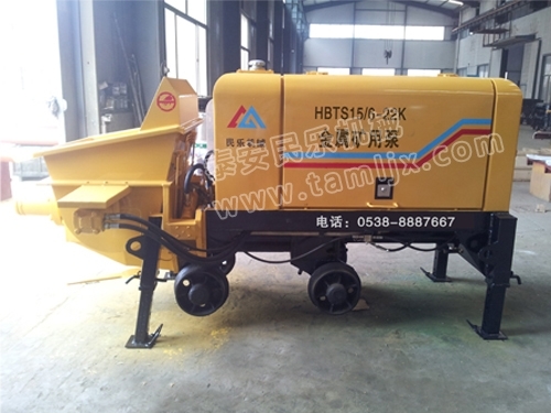 礦用濕噴臺(tái)車(chē)，礦用混凝土泵，礦用攪拌機(jī)發(fā)貨